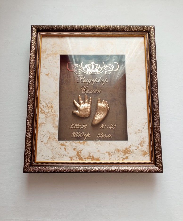 Premium Resin 3D Hand/Foot Casting Frame